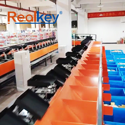 Máy phân loại bưu kiện tự động với thiết kế khay cá nhân hóa Khả năng tải cao