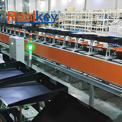 Automated Classification Tilt Tray Package Sorting Machine Automatic Identification System