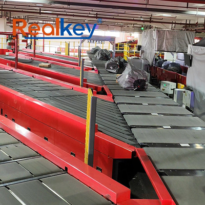 Regional Distribution Centers Parcel Sorting System Crossbelt Sorter High Performance