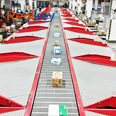 Good price Express Delivery Industry Conveyor Sortation Systems Mail And Parcel Sorter 8000p/H online