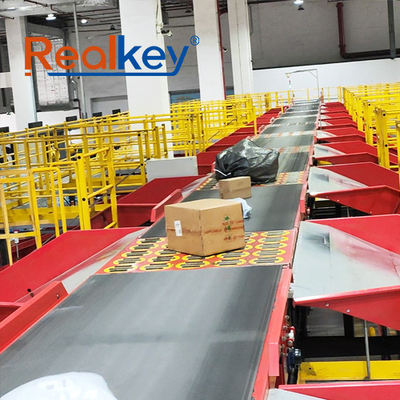 Quick Response Time Speed Automated Parcel Sorting System 6000p/H