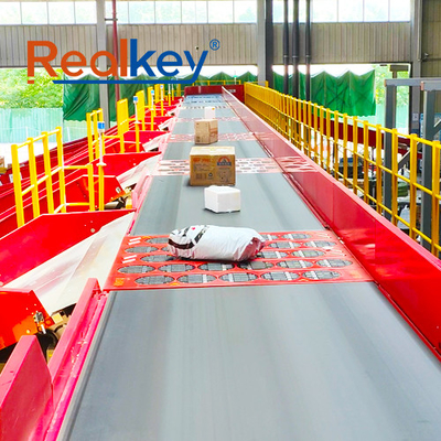 Good price 6000p/H Swivel Wheel Logistics Sorting System Customization Options Available online