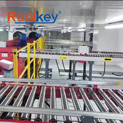 User Friendly Pallet Roller Conveyors Box Conveyor System In Warehouse High Flexibility