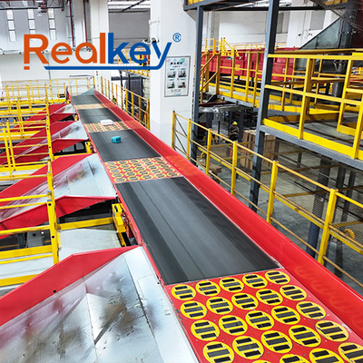 quality E-Commerce Warehouses Swivel Wheel Sorter With Comprehensive Technical Support factory