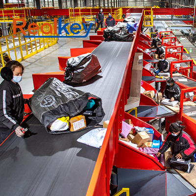 Goede prijs High Flexible Design Parcel Conveyor Belt Modulair Conveyor System Voor de verpakkingsindustrie online