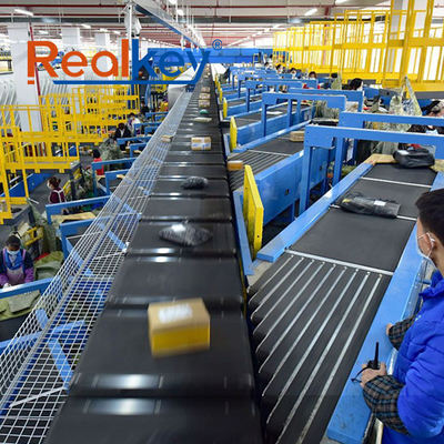 Good price High Efficiency Cross Belt Sorter Conveyor Strong Reliability Flexible Layout online