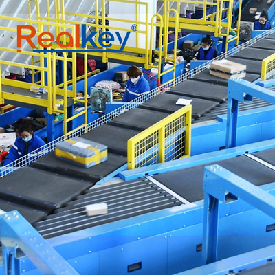 Good price Automated Operation Vertical Cross Belt Sorter Modular Design Easy Maintenance online