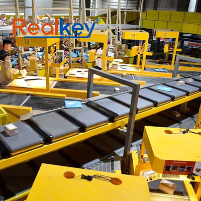 Dobra cena. Wysoka zdolność przetwarzania Crossbelt Sorter Dual Cart Linkage Efficient Logistics Sorter w Internecie