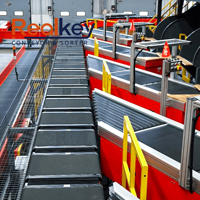 Goede prijs Gemakkelijk onderhoud Cross Belt Sorter Conveyor voor post- en expressbezorging online
