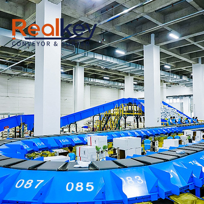 Giá tốt. Máy phân loại dây chuyền chéo chính xác để phân loại bưu kiện và hộp trực tuyến