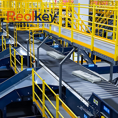 Giá tốt. Metal narrow belt sorter loại hộp bọt / túi dệt / gói linh hoạt trực tuyến