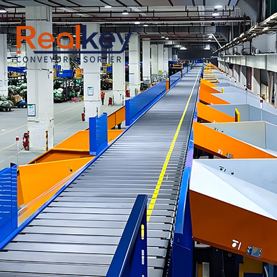 High Efficient 1 Layer Narrow Belt Sorter Sorted Various Parcels
