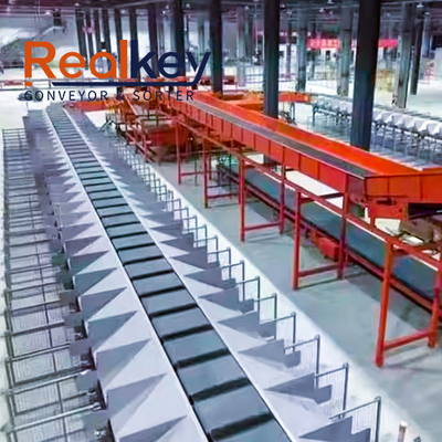 Good price High Speed Automated E-commerce Cross Belt Sorter Accurate Efficient Streamlined online